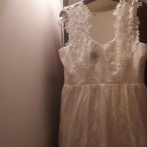 White dress southern fried chics